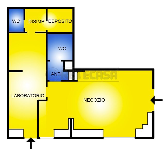 1061-V.jpg - Locale Commerciale Pescara - planimetria 1