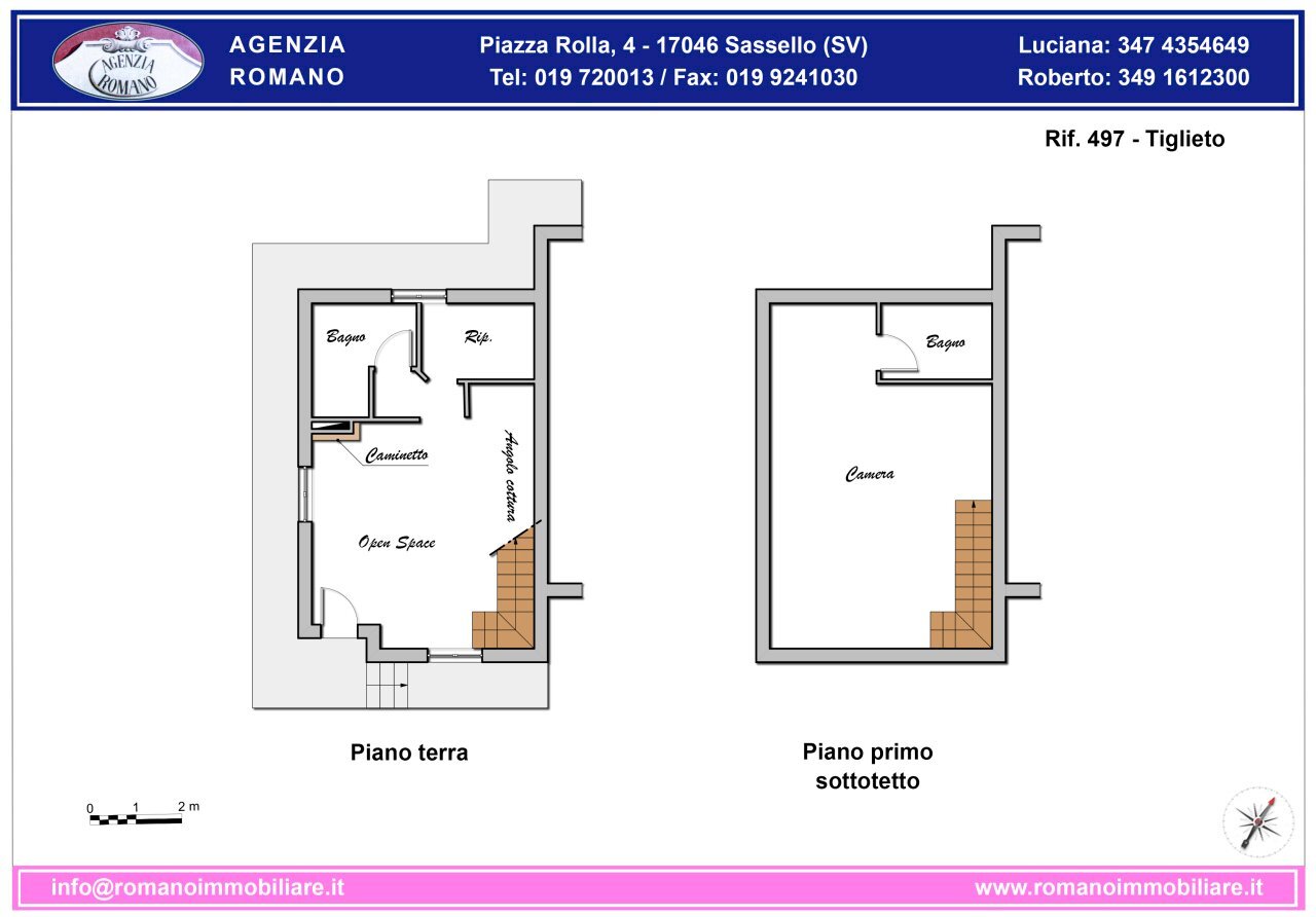 Rif 497 Tiglieto plan.jpg - Porzione di casa Via Celestino Valcalda 24, Tiglieto - planimetria 1