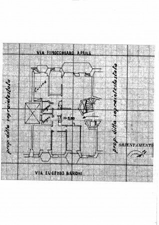Apartment via Eugenio Baroni, Genova - floor plans 1