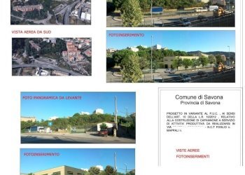 VISTA AEREA PROPRIETa.jpeg - Terreno edificabile Via Fratelli Grondona 2, Savona - foto 4