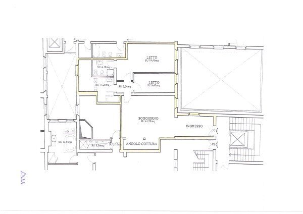 Appartamento Modena - planimetria 1