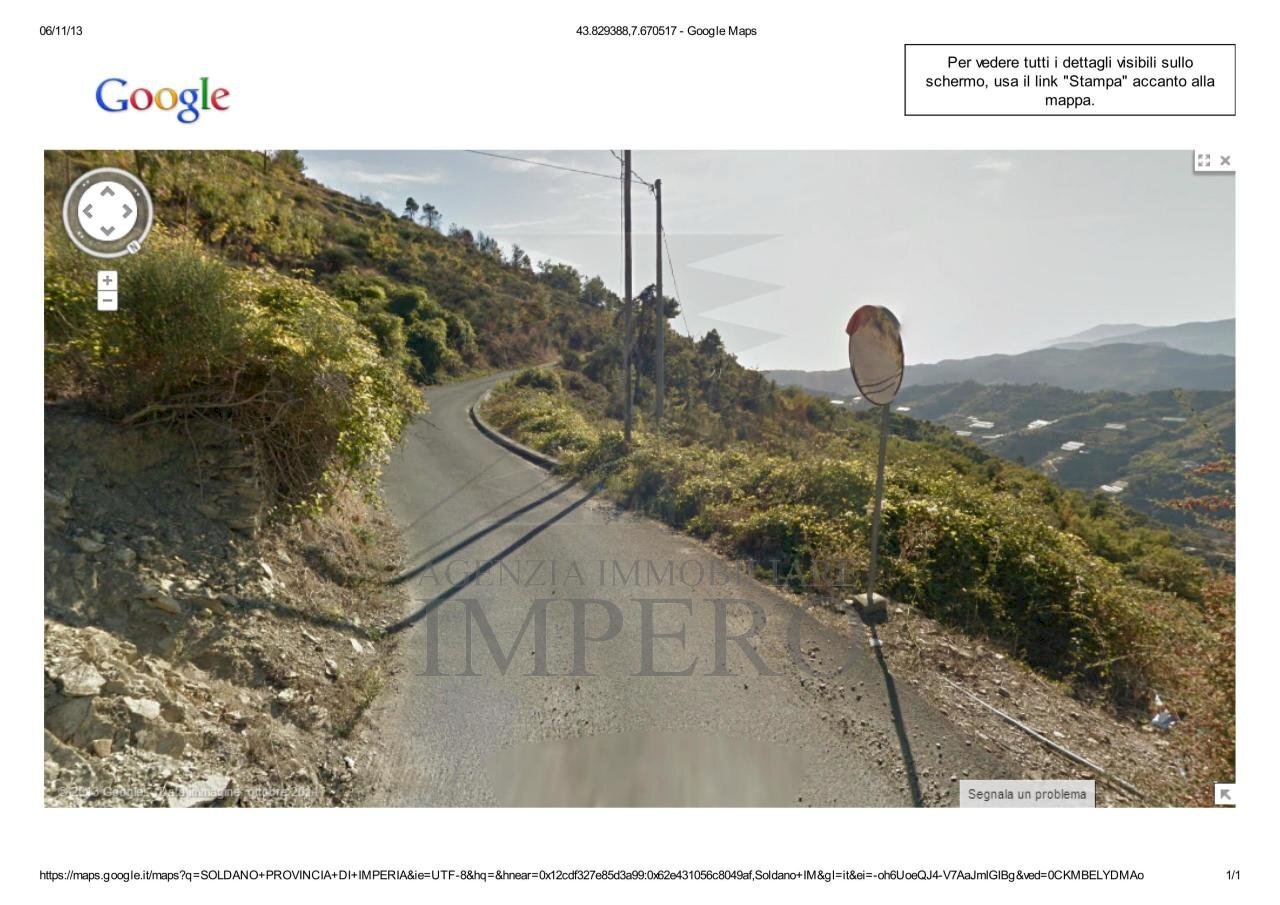 foto strada - Terreno edificabile Strada Maciurina, Soldano - foto 2