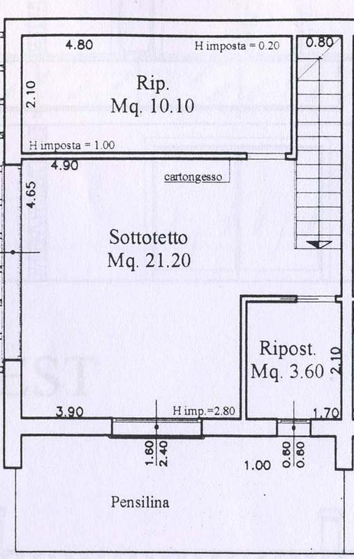 Single Family Villa Cervia - floor plans 1