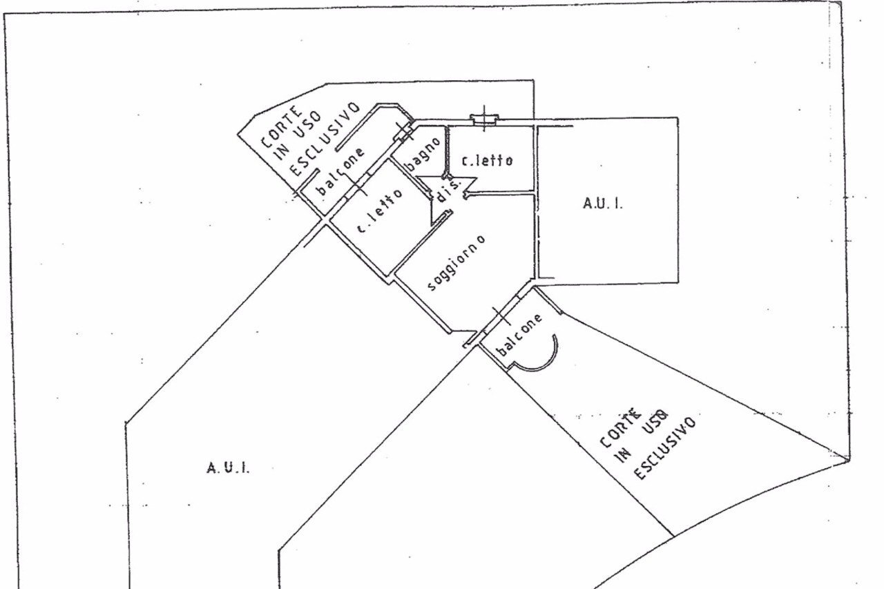 Apartment Cervia - floor plans 1