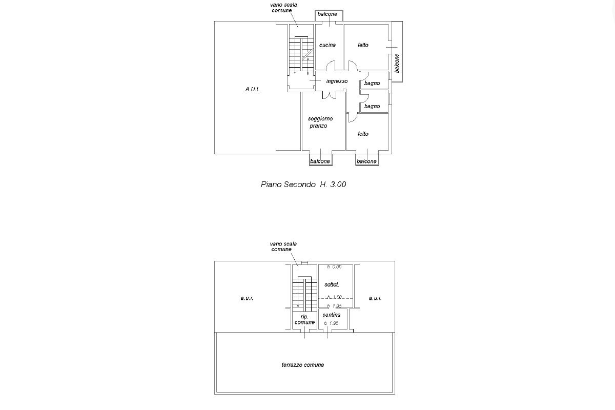 Appartamento Cervia - planimetria 1