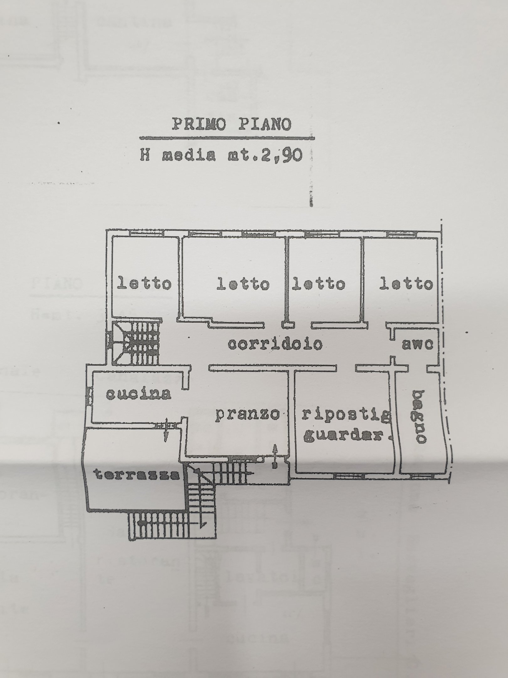 Independent house Via Provinciale, 54, Gaiba - floor plans 1