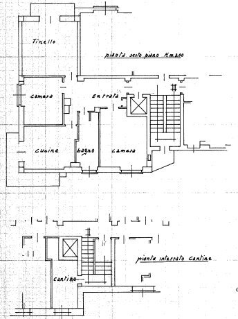 Planimetria - Four-room apartment vicolo Fucina, 5, Verzuolo - floor plans 1
