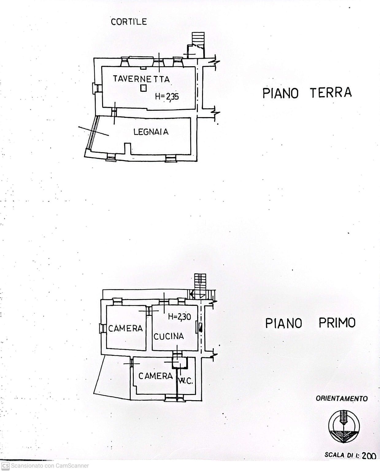 Casa semi indipendente Via Bricco Margaria, 43, Barge - planimetria 1