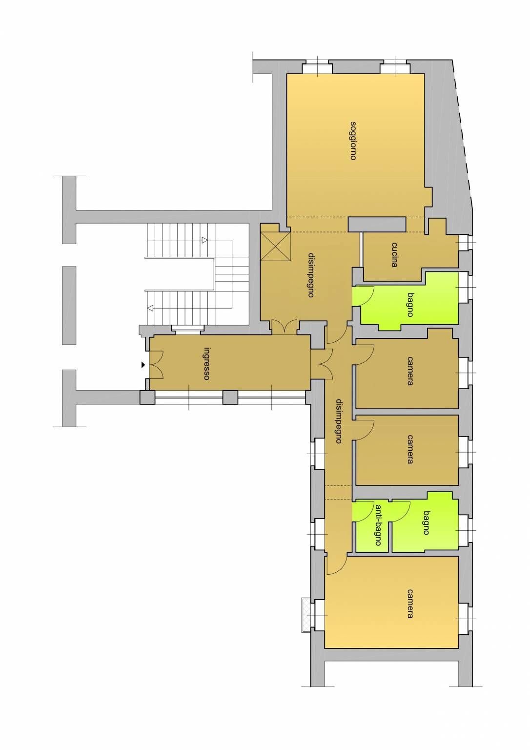 Appartamento Fossano - planimetria 1