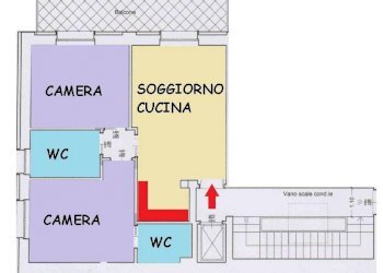 Three-room apartment Melzo - photo 1