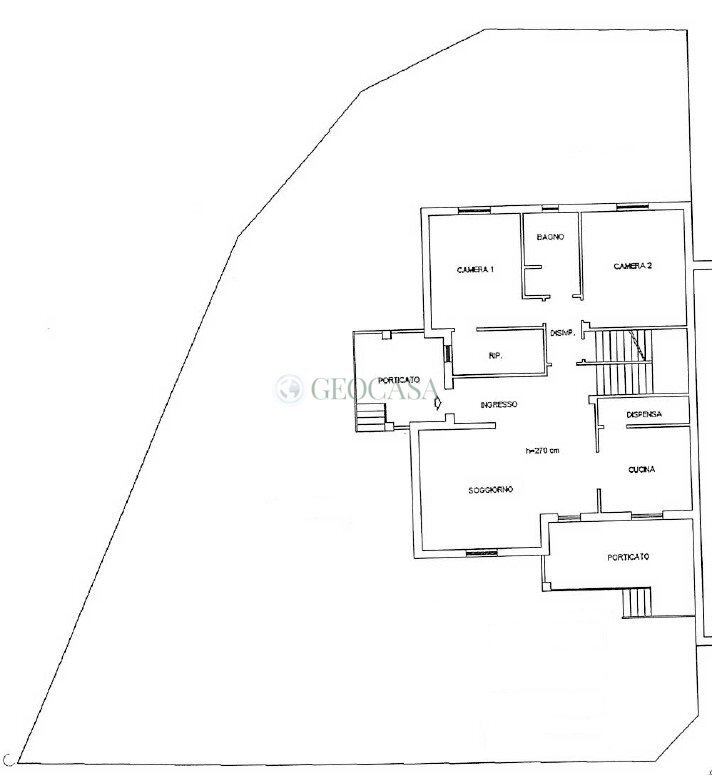 Planimetria PT.jpg - Villa a Schiera Via Olmarello, Castelnuovo Magra - planimetria 1