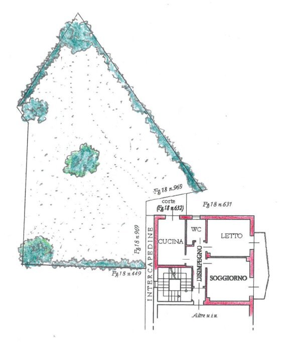 PIANTA GENERALE.png - Trilocale Via tetti rossi, Alassio - planimetria 1