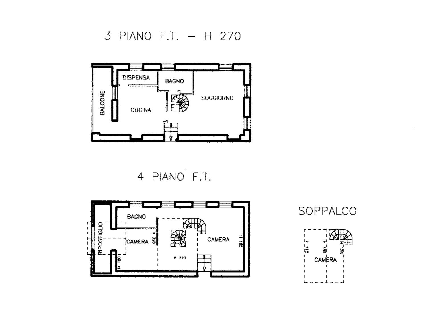 Apartment corso savona, 91, Asti - floor plans 1