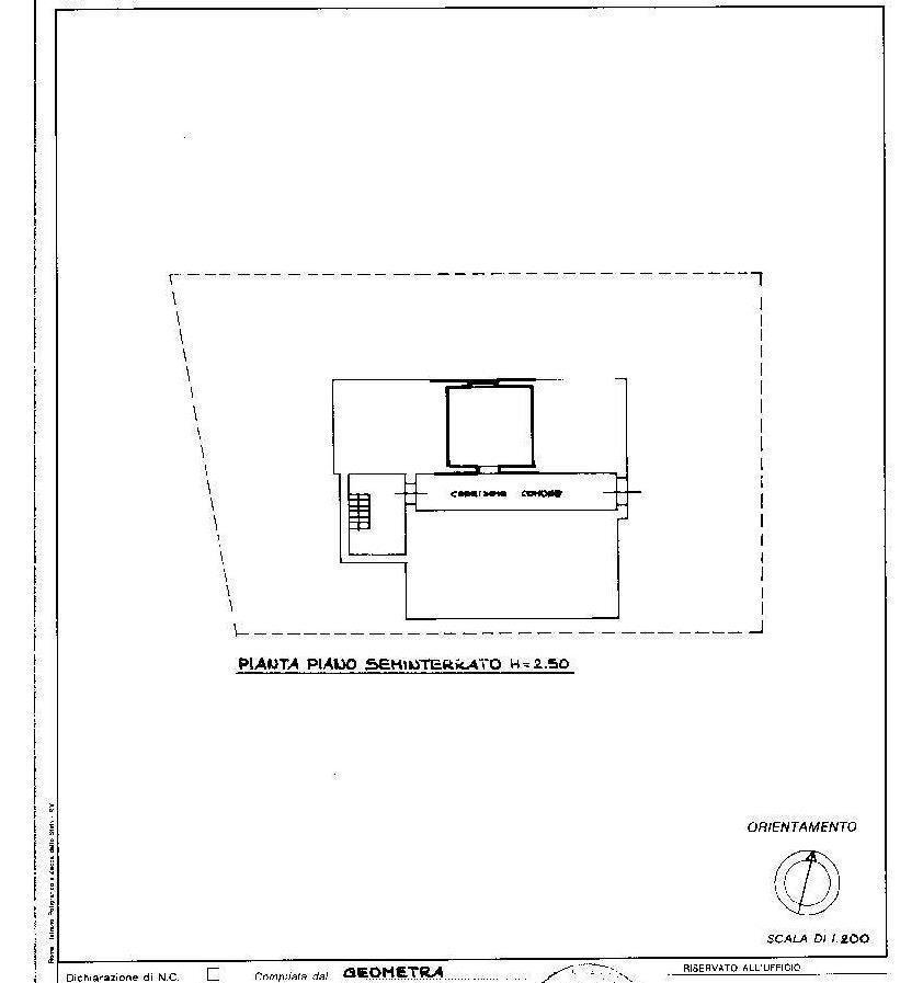 5850 Planimetria S1.jpg - Apartment San Benedetto del Tronto - floor plans 1