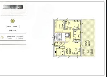 PIANTA PIANO PRIMO CORRETTA.jpg - Appartamento Reggio nell'Emilia - foto 2