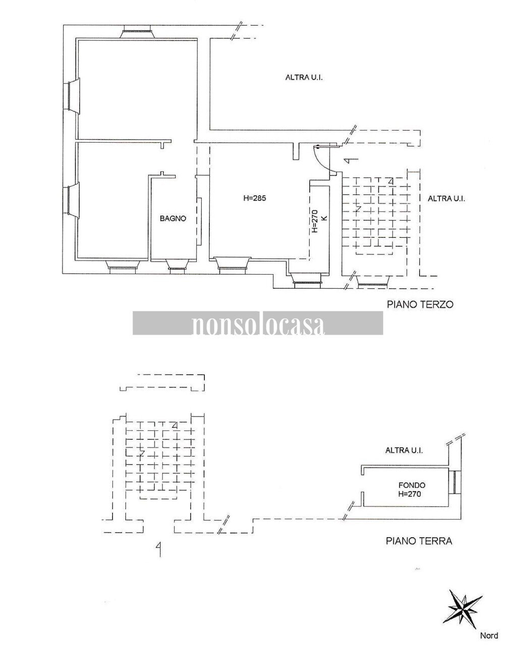 PLANIMETRIA - Three-room apartment Via Adriatica, Perugia - floor plans 1