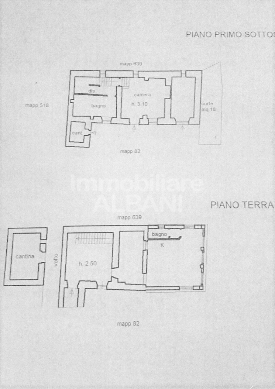 IN293_villa bifamiliare con piscina e giardino  (6 - Independent house Villa Località 21, Bolano - floor plans 1