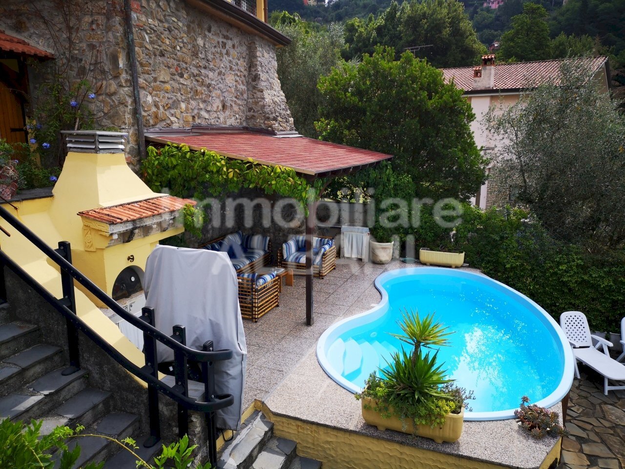 IN293_vendita_piscina_giardino_laspezia_bolano - Independent house Villa Località 21, Bolano - photo 2