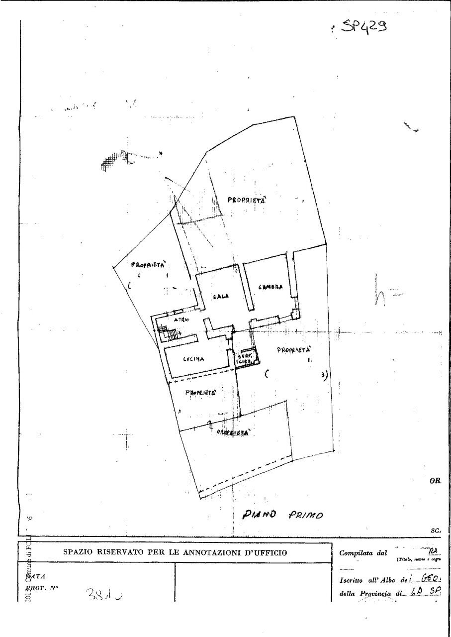 SP429_vendita_casa_giardino_laspezia_follo.jpg - Terratetto - Terracielo Follo - planimetria 1