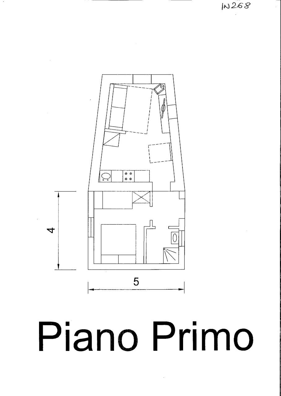 IN268_PIANTA PROGETTO - Rustico Vezzano Ligure - planimetria 1