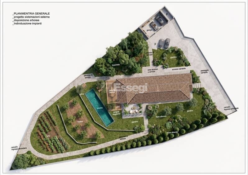 progetto fotorealistico - Villa Via Vecchia Pesciatina in Gragnano, Lucca - photo 1