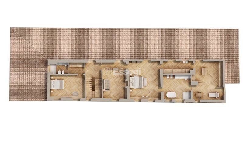 progetto appartamento 2 - Villa Via Vecchia Pesciatina in Gragnano, Lucca - photo 3