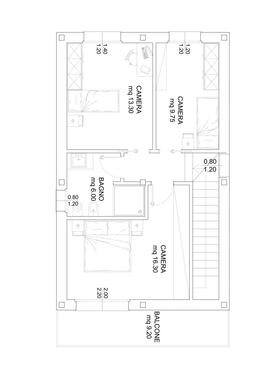 P1 soluzione 2.jpg - Villa Via Salaria 115, Spinetoli - foto 3