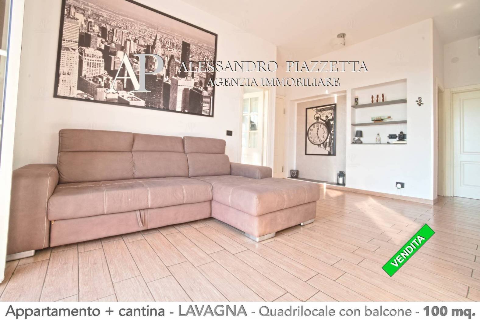 Soggiorno - Quadrilocale Lavagna - foto 1