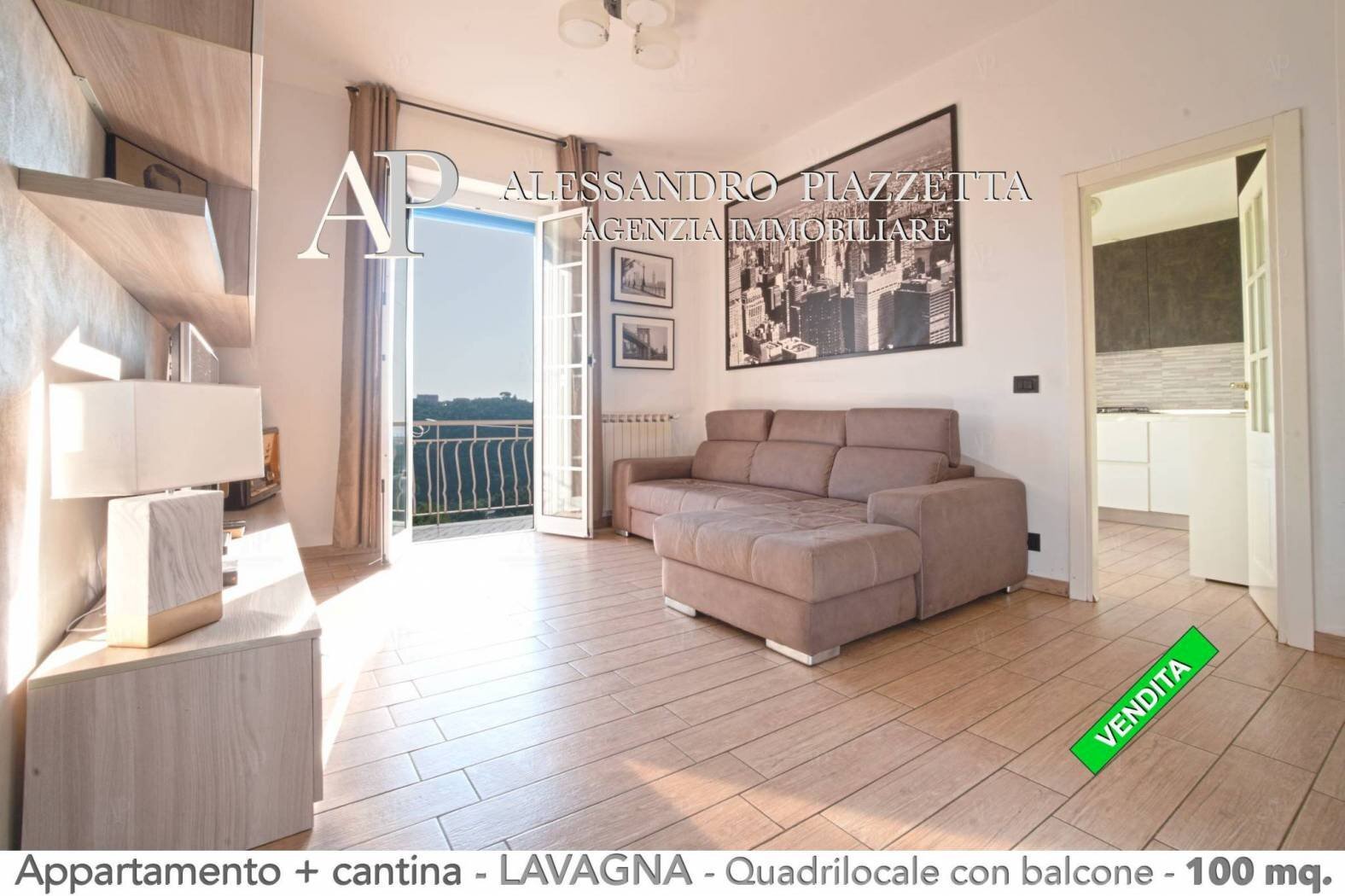 Soggiorno - Quadrilocale Lavagna - foto 2