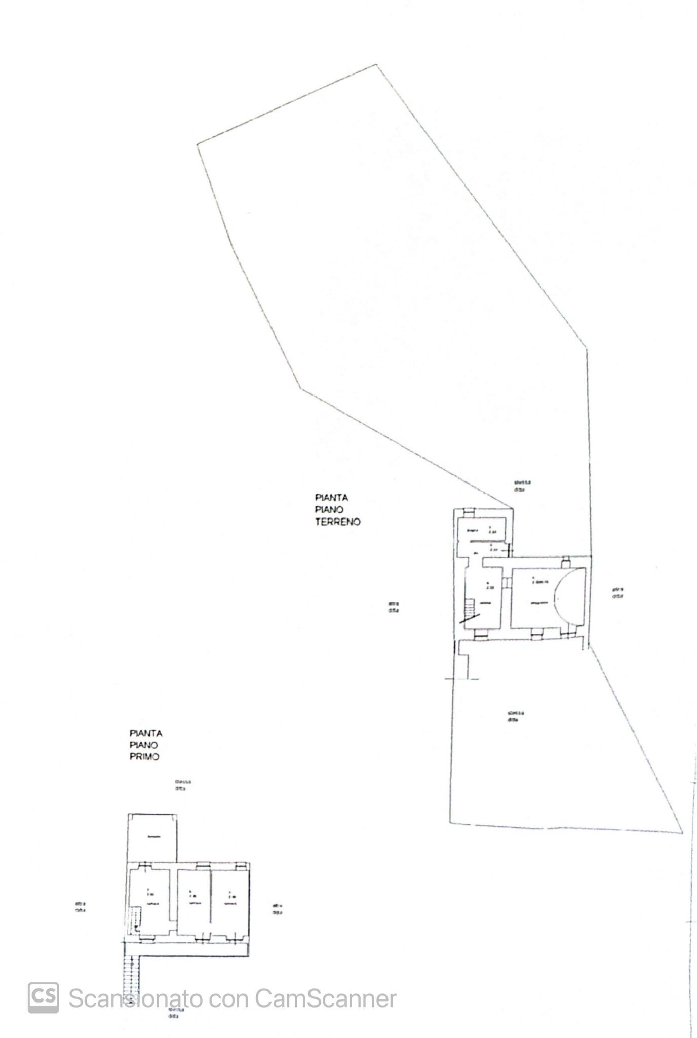 Casa semi indipendente Via San Quirico, 14, Barge - planimetria 1