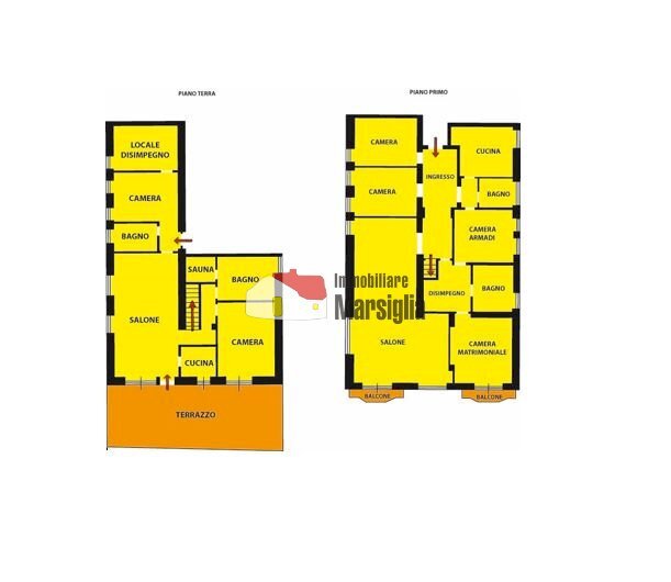 PLANIMETRIA - Appartamento Via Nuvoloni 73, Sanremo - planimetria 1