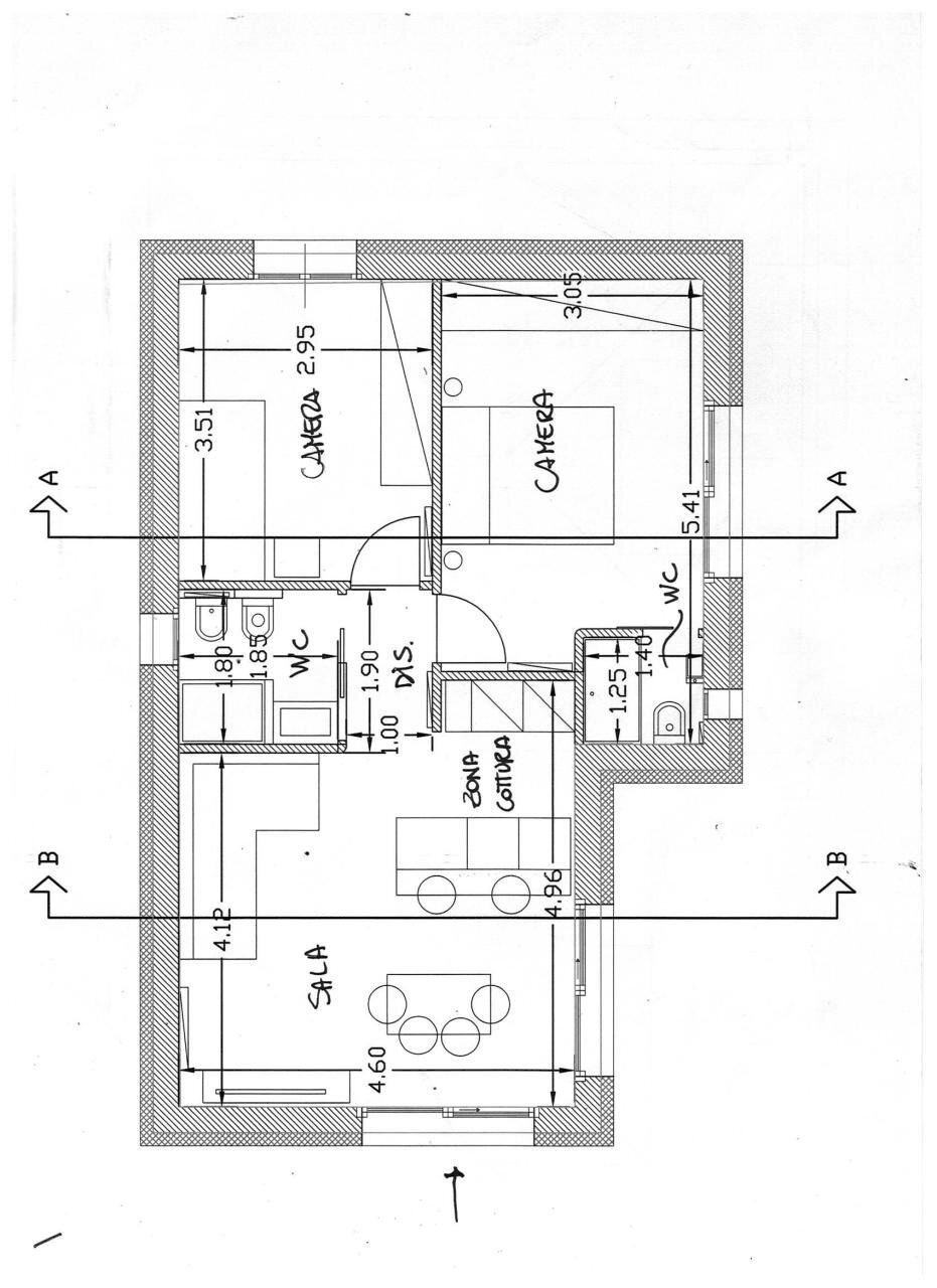planimetria - Rustico Via Undici settembre 35, Cipressa - planimetria 1