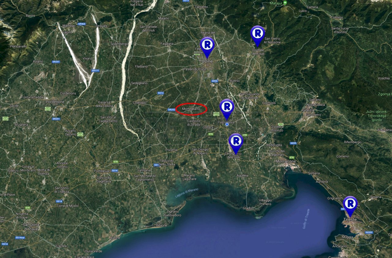 SATELLITARE - Rustico Vicolo Superiore 3, Mortegliano - planimetria 1