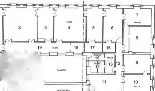 Ufficio Genova - planimetria 1