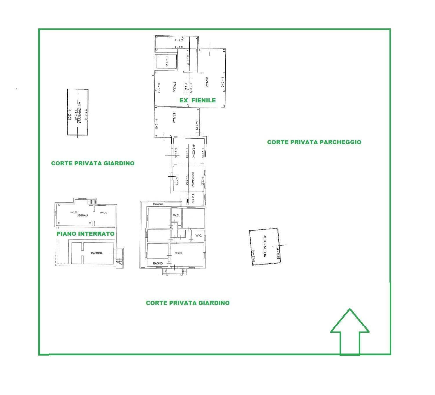 Villa Rieti - floor plans 1