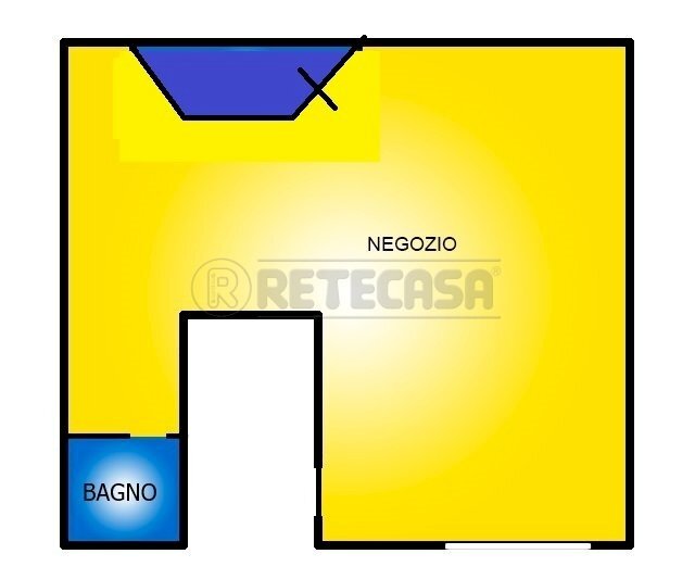 Retecasa_Valdagno Planimetria - Commercial Premises Valdagno - floor plans 1