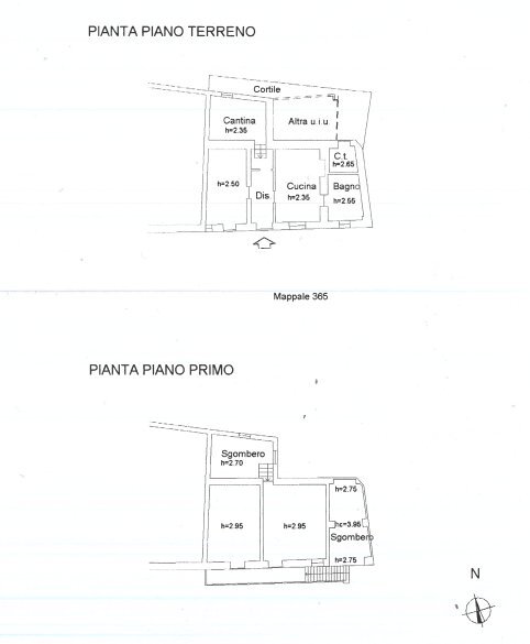 Planimetria - Casa indipendente Via Pomarolo, 107, Verzuolo - planimetria 1