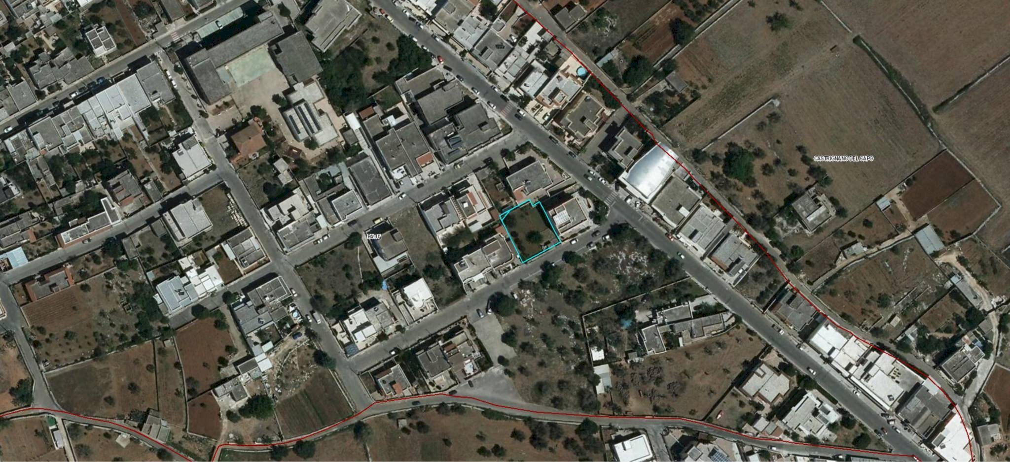 Terreno edificabile Patù - planimetria 1