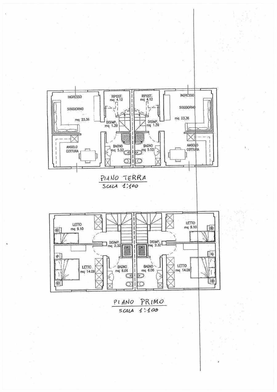 Rustico Sant'Agata sul Santerno - planimetria 1