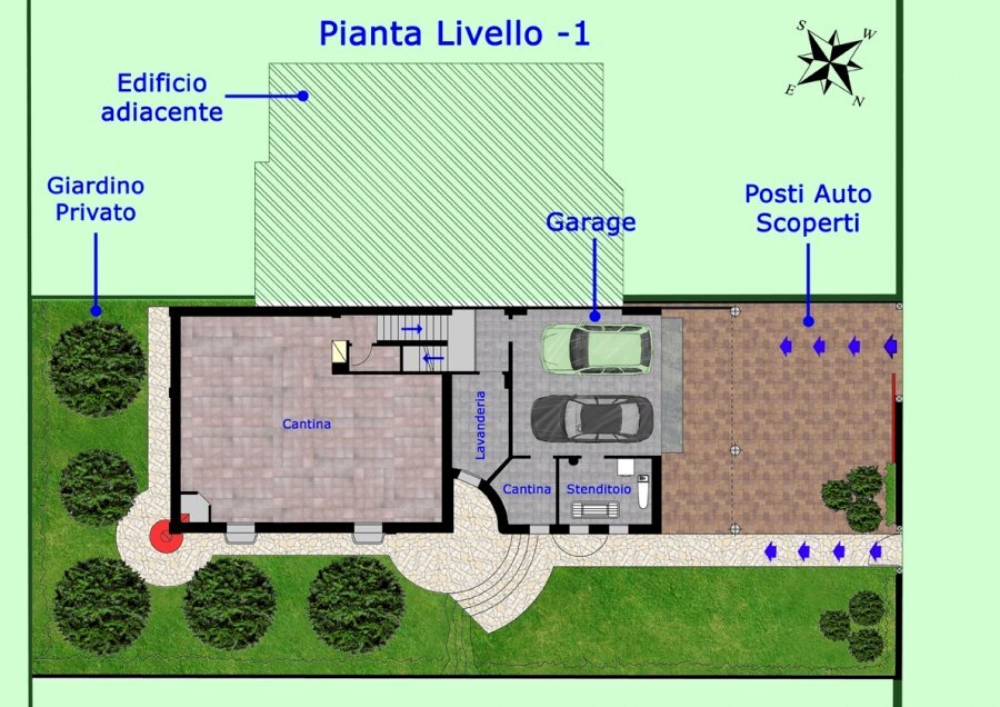 Casa indipendente Ravenna - planimetria 1