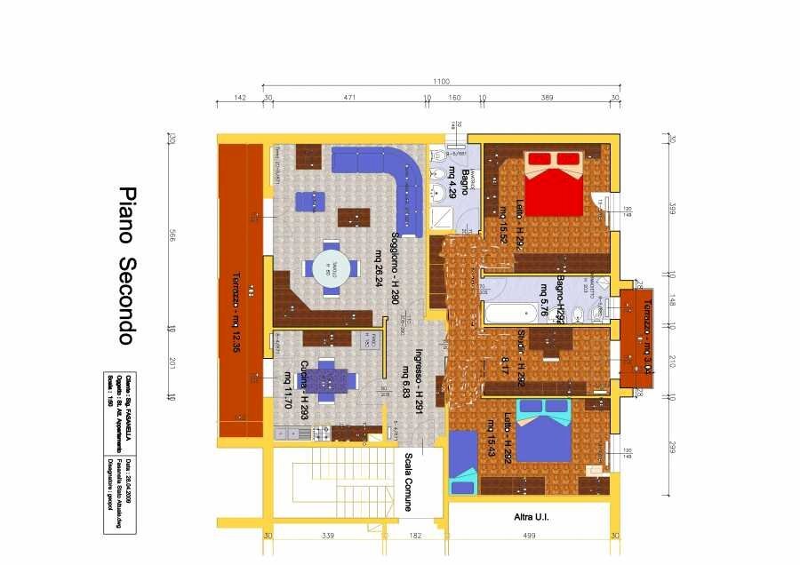 Appartamento Imola - planimetria 1