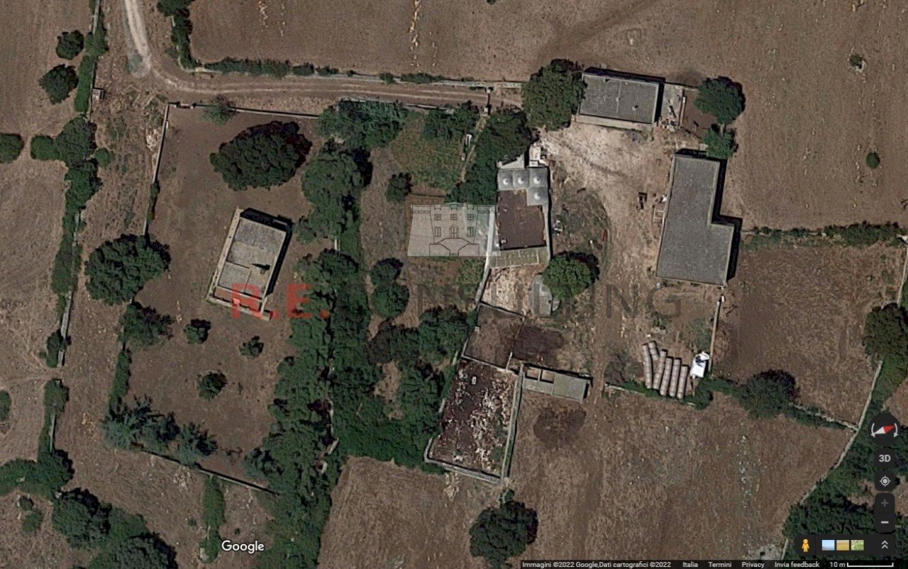 Immagine Aerofoto Fabbricati.jpg - Casale Masseria Corallo snc, Martina Franca - planimetria 1