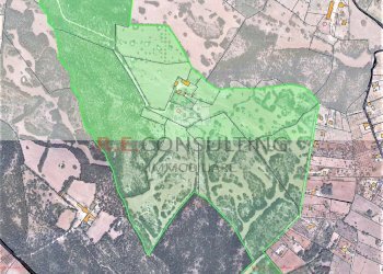 Immagine Aerofoto Catastale Definitiva CORRETTA.jp - Casale Masseria Corallo snc, Martina Franca - foto 2