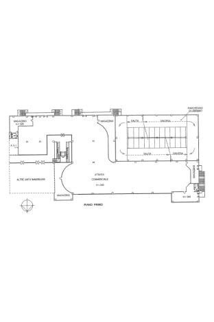Negozio via Sempione, Castelletto Sopra Ticino - planimetria 1