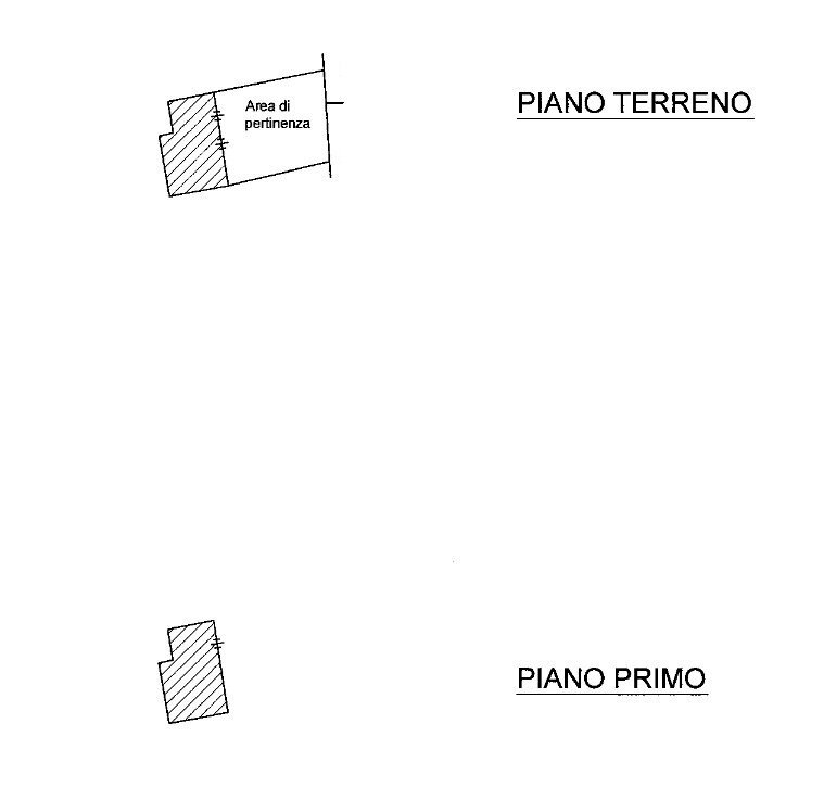 Baita Borgata Ferrere, Bernezzo - planimetria 1
