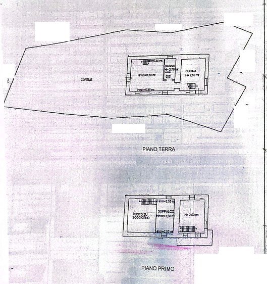 Casa indipendente Via Madonna delle Grazie, 4, Sanfront - planimetria 1