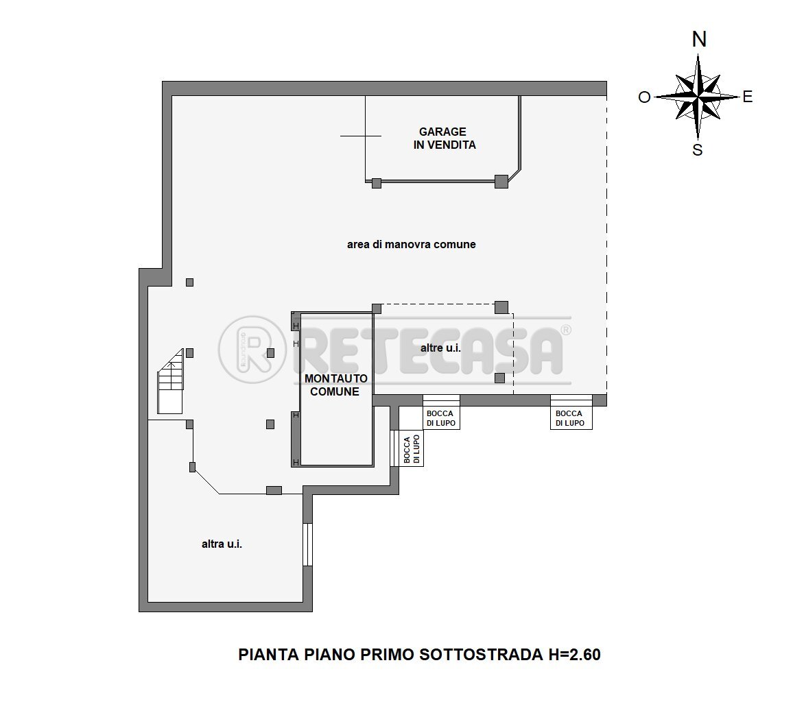 PLANIMETRIA - Box Riviera San Benedetto 30, Padova - floor plans 1