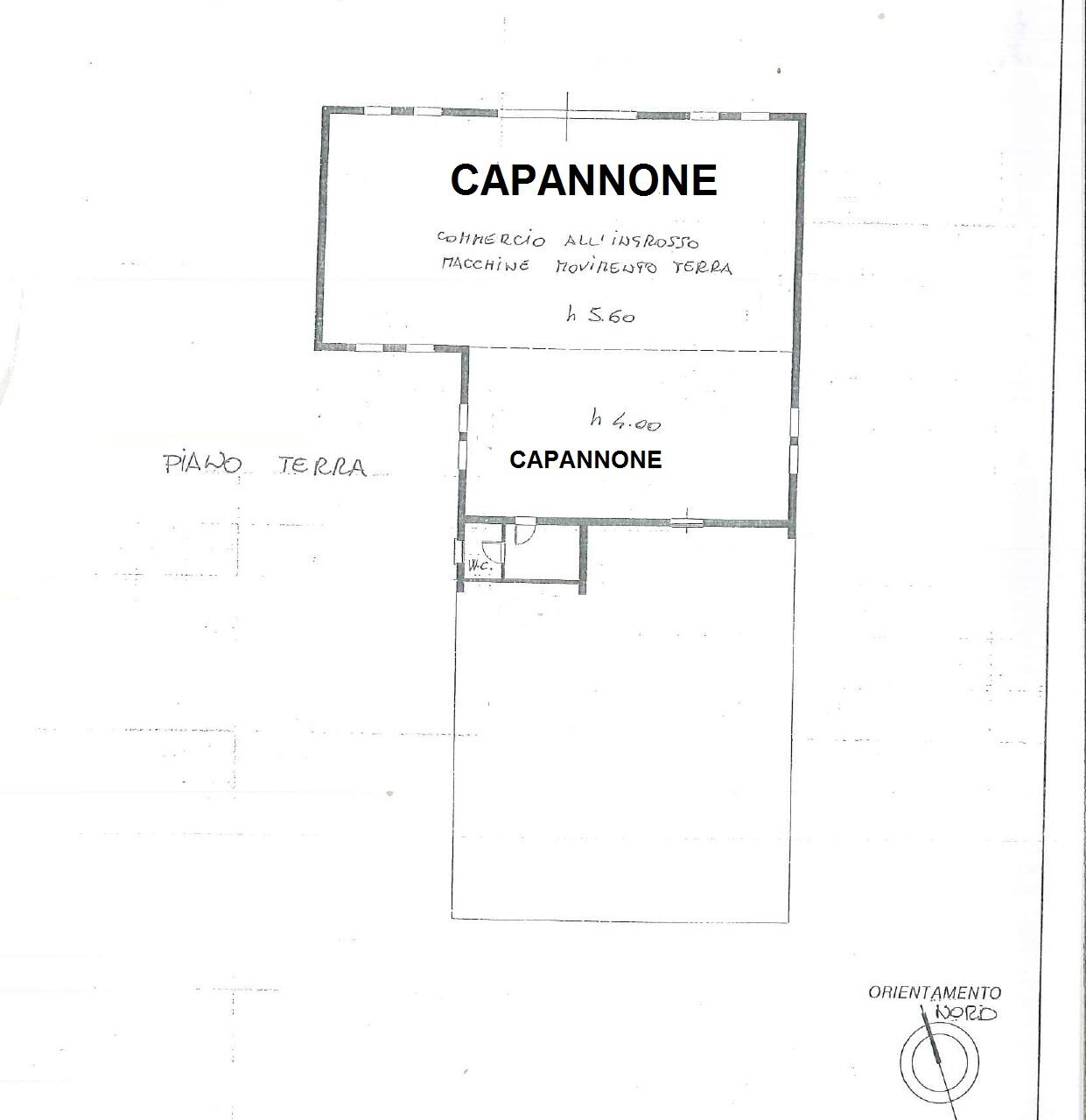 Shed Castelfranco Emilia - floor plans 1