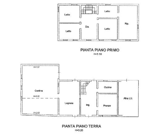 Rustic Ravenna - floor plans 1