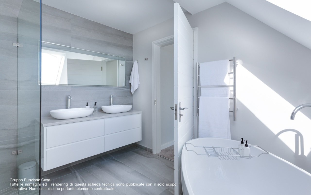 modern-minimalist-bathroom-3115450.jpg - Four-room apartment POLIAMBULANZA - Tranquilla Trav. Interna, Brescia - photo 3
